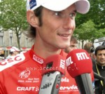 Frank Schleck avant la septi�me �tape du Tour de France 2008